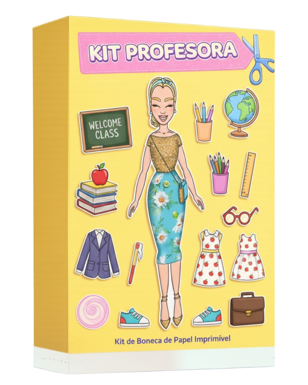 #BÔNUS 02: Kit Profissões (Médica e Professora)